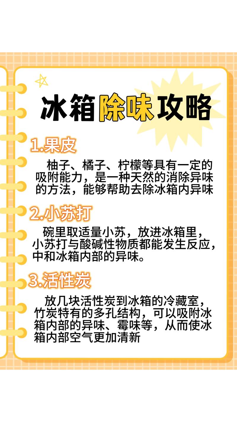 冰箱除味妙招（冰箱除味妙招大全）