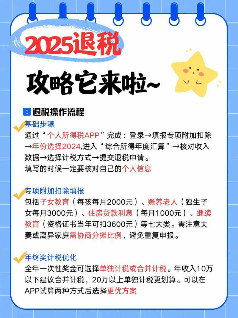 退税攻略(个人所得税退税攻略)