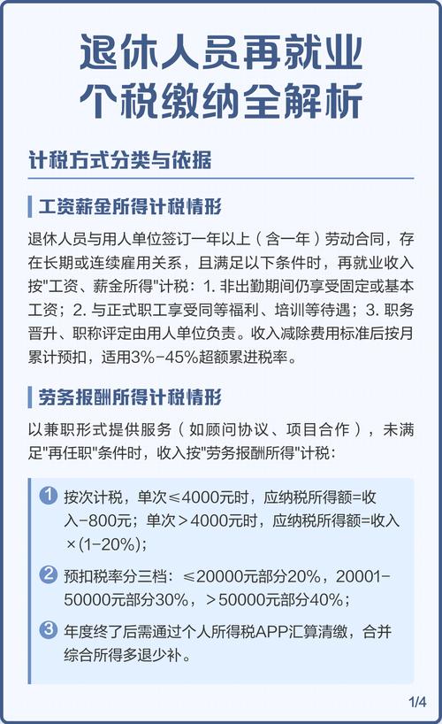 退休再就业（退休再就业要交个人所得税吗）