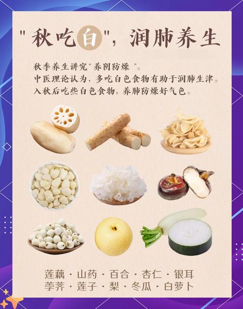 秋季润燥养生食材指南（秋季润燥食谱）
